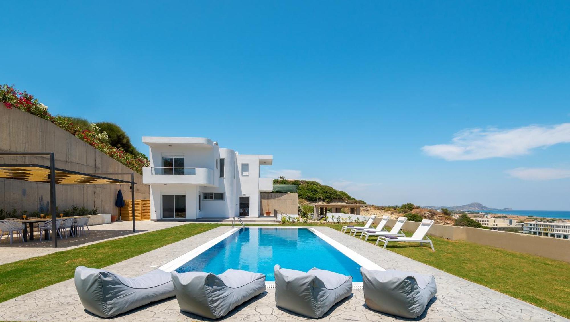 Hill & Sea View Villas Kolýmbia Eksteriør bilde