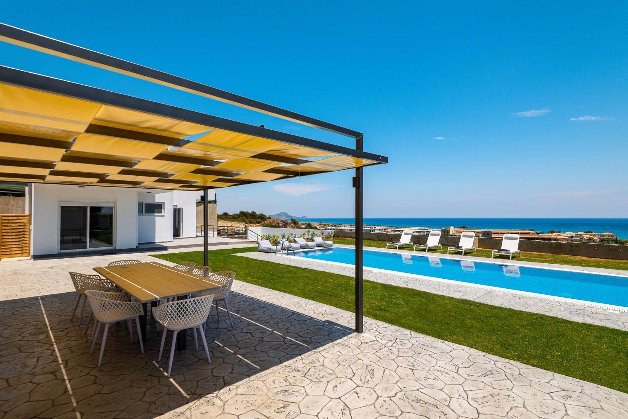 Hill & Sea View Villas Kolýmbia Eksteriør bilde
