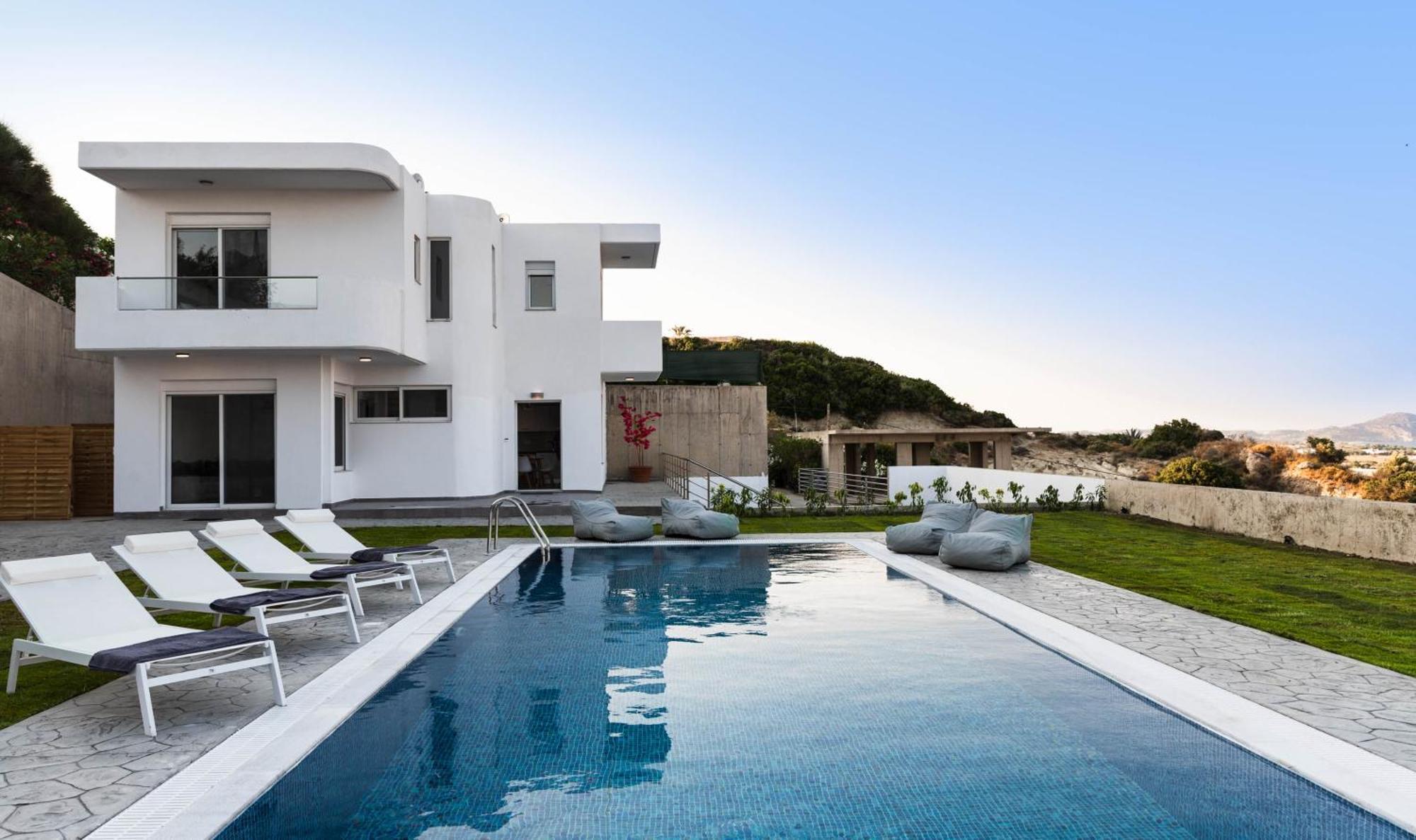 Hill & Sea View Villas Kolýmbia Eksteriør bilde
