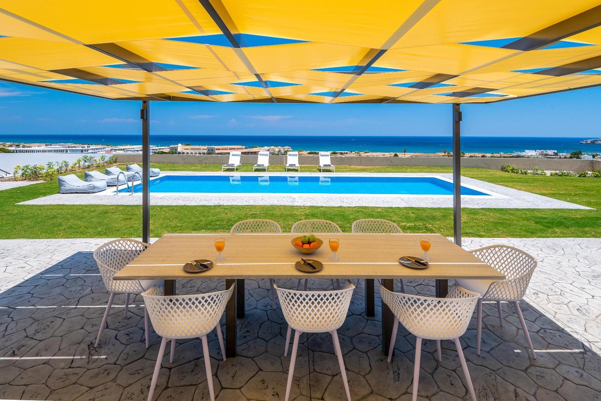 Hill & Sea View Villas Kolýmbia Eksteriør bilde