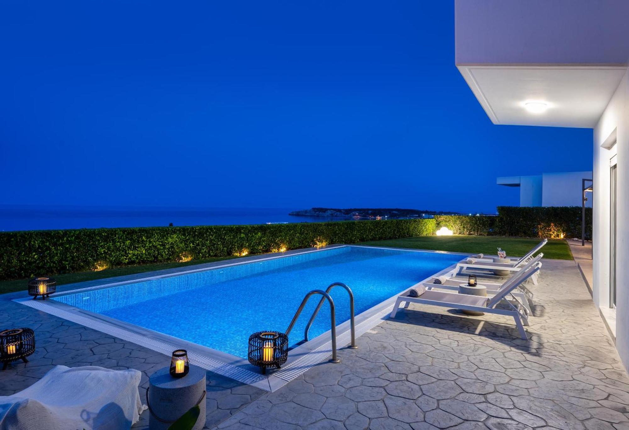 Hill & Sea View Villas Kolýmbia Eksteriør bilde