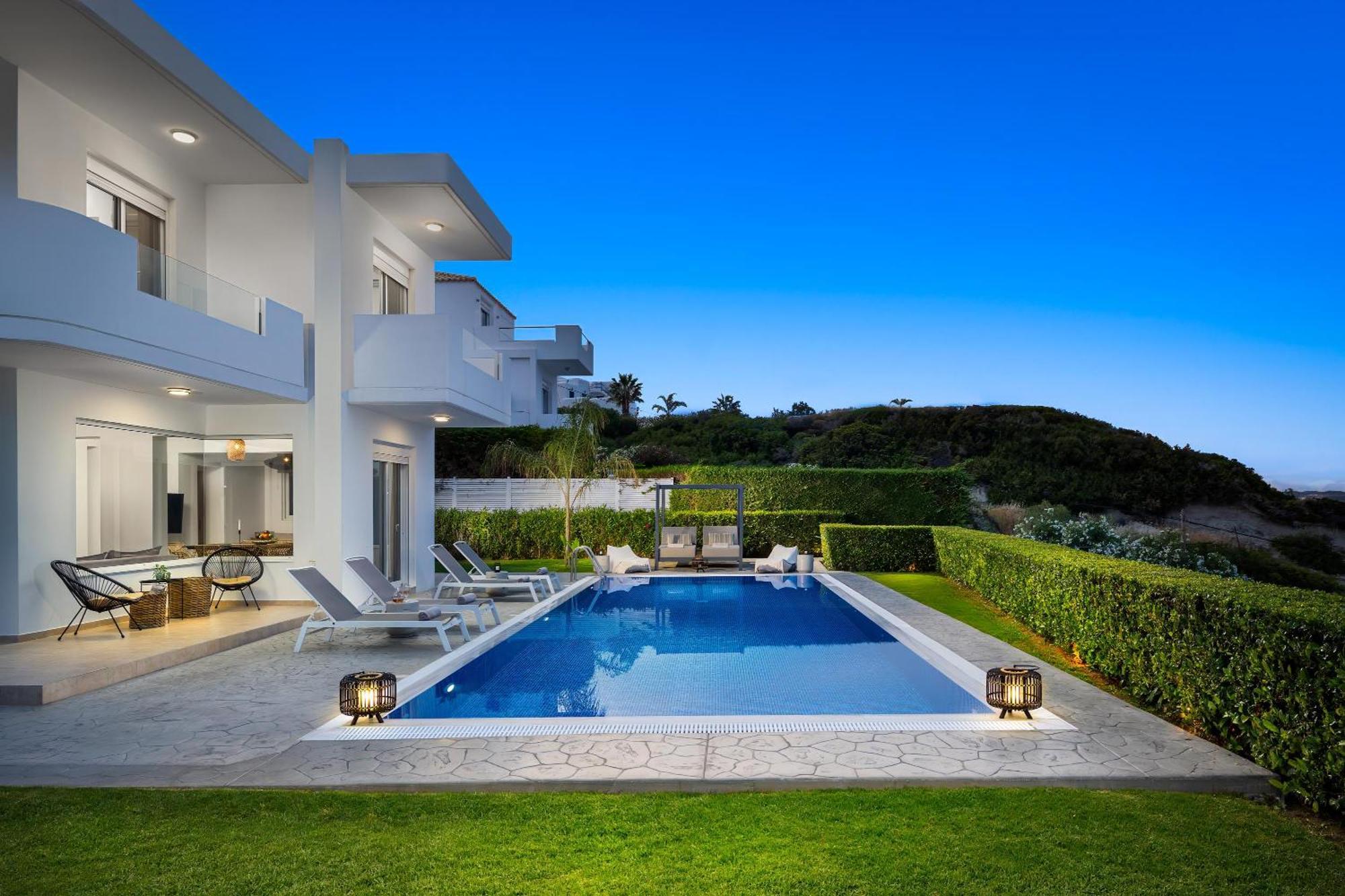 Hill & Sea View Villas Kolýmbia Eksteriør bilde