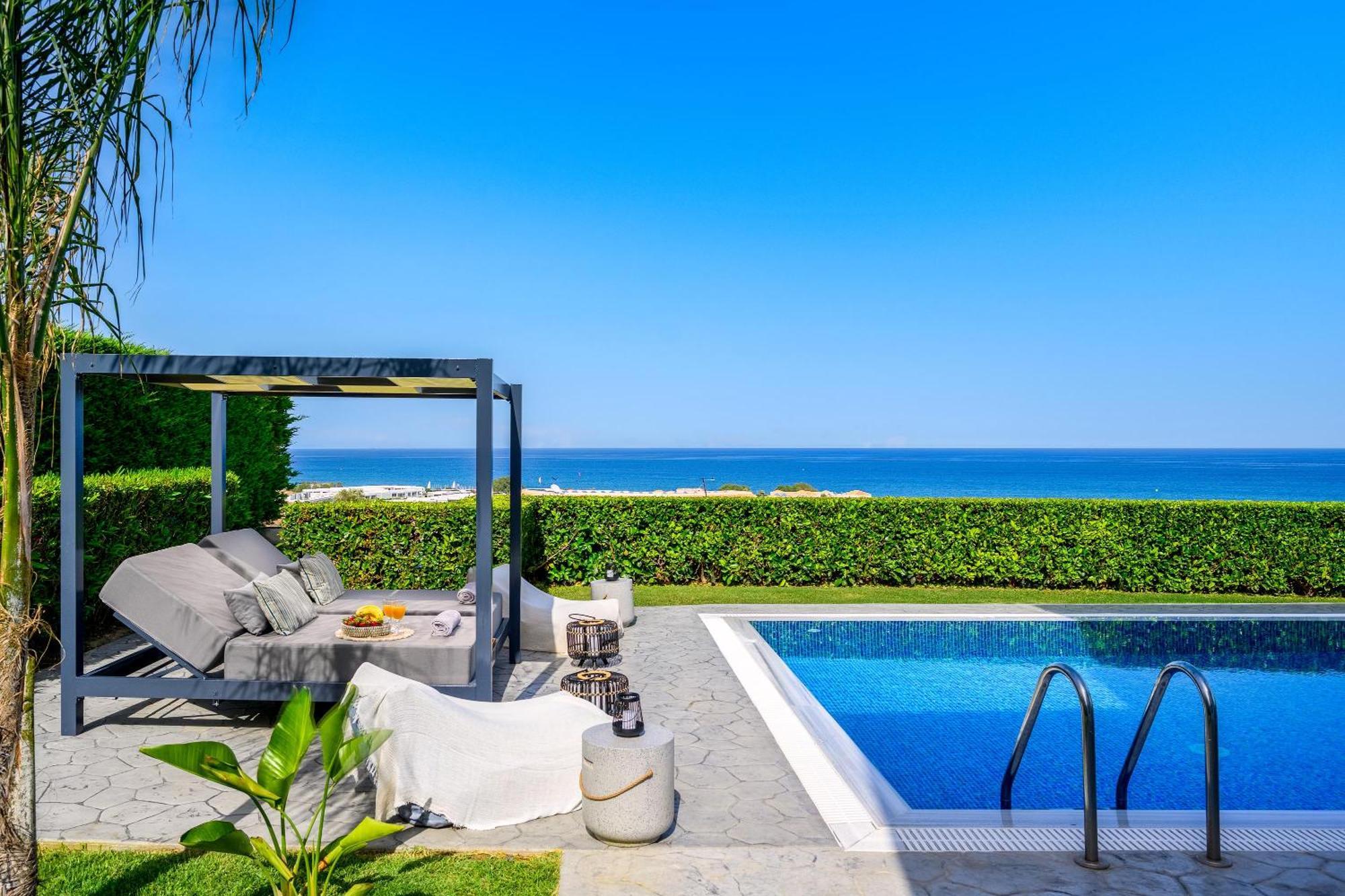 Hill & Sea View Villas Kolýmbia Eksteriør bilde