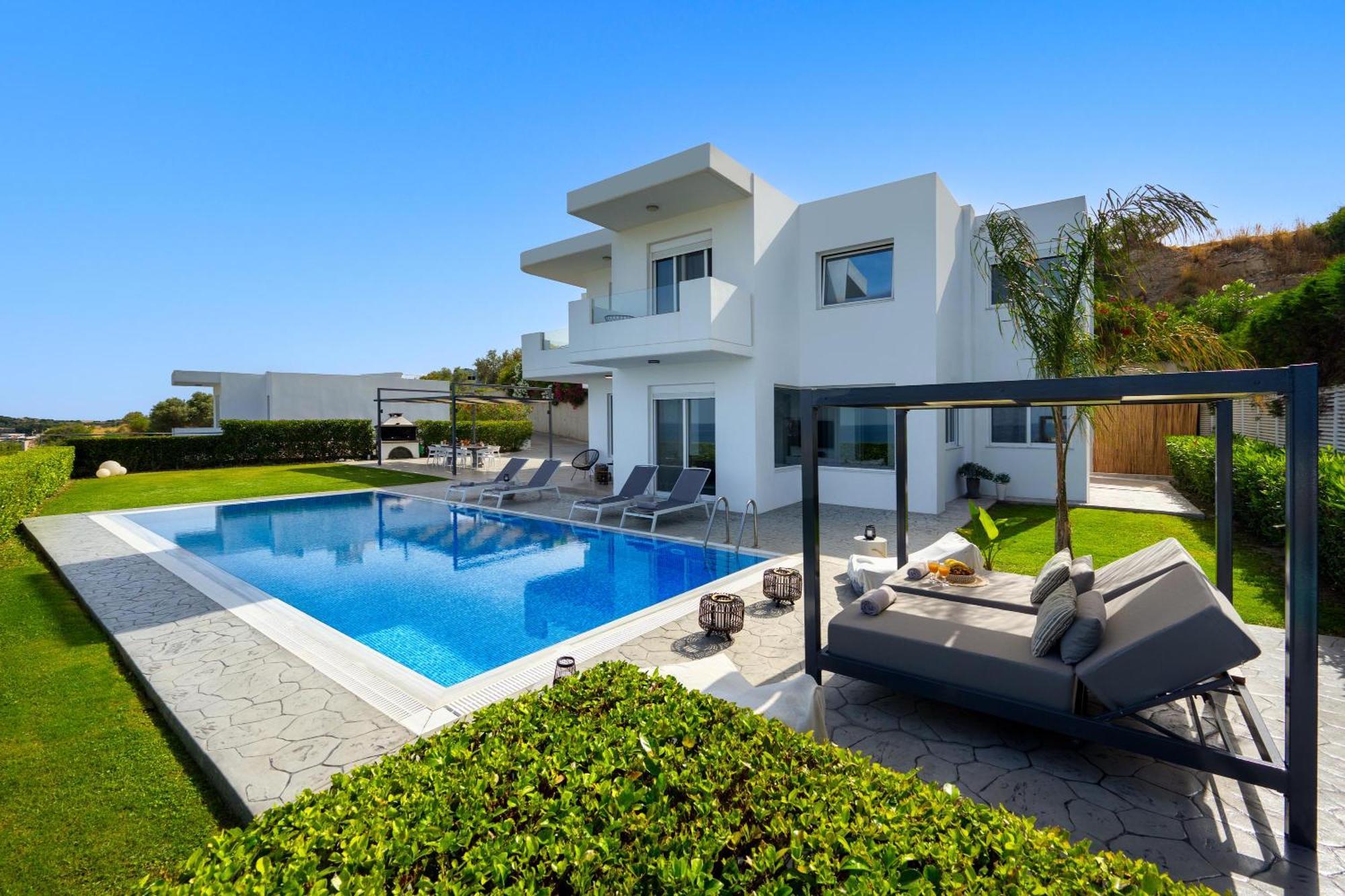 Hill & Sea View Villas Kolýmbia Eksteriør bilde