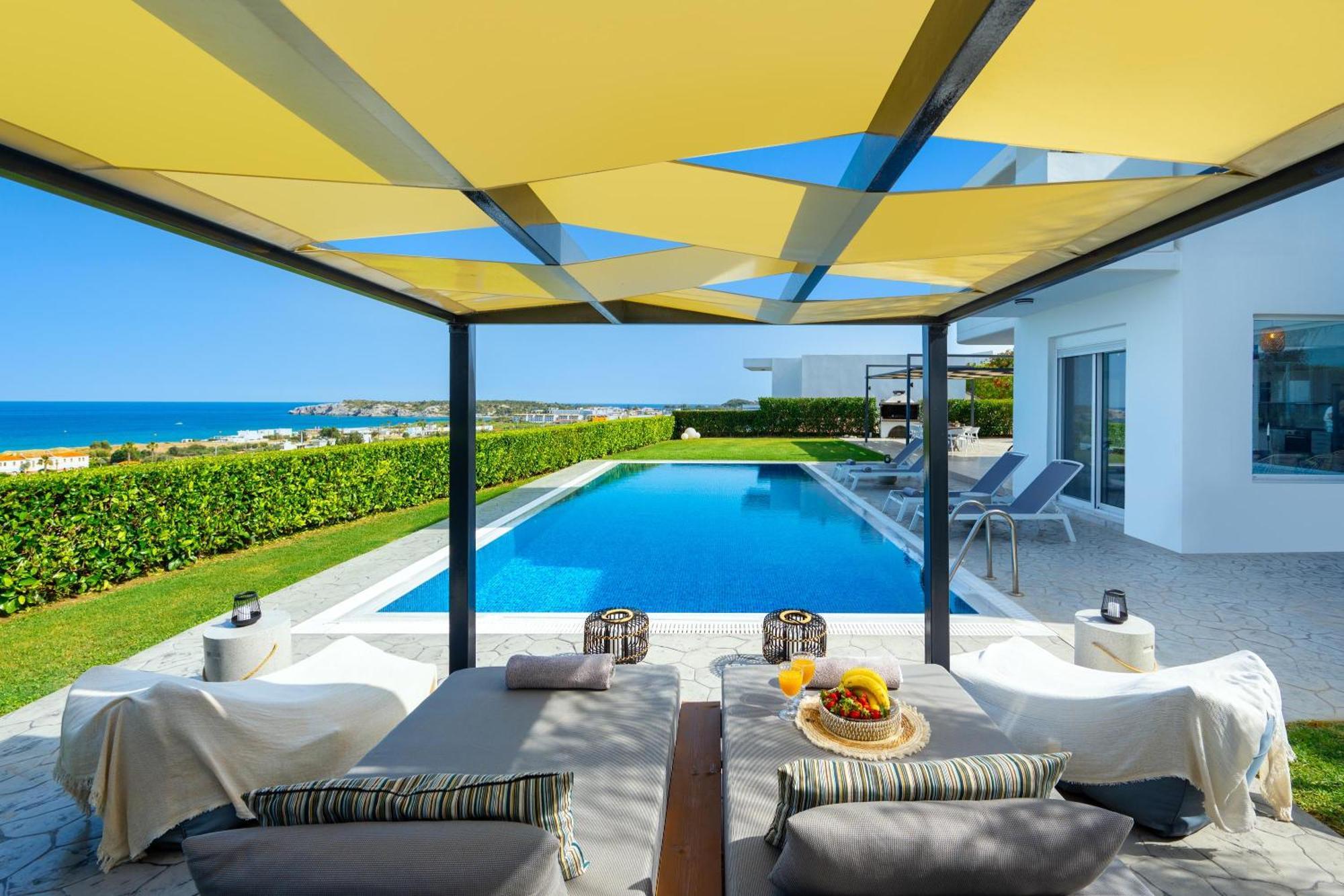 Hill & Sea View Villas Kolýmbia Eksteriør bilde